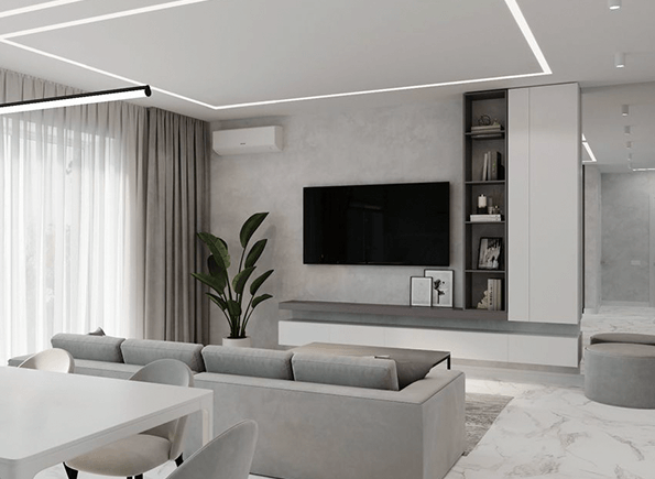 Світлова натяжна стеля ціна