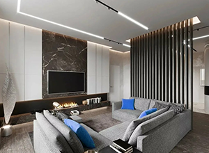 Світлові лінії в інтер'єрі